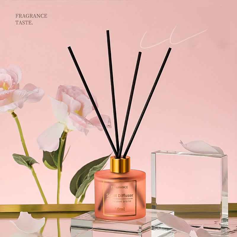 A 50Ml Flameless Reed Diffuser Made from Natural Plant Extracts, Featuring a Mild And Non-Irritating Fragrance That Lasts a Long Time, Suitable for Various Environments.