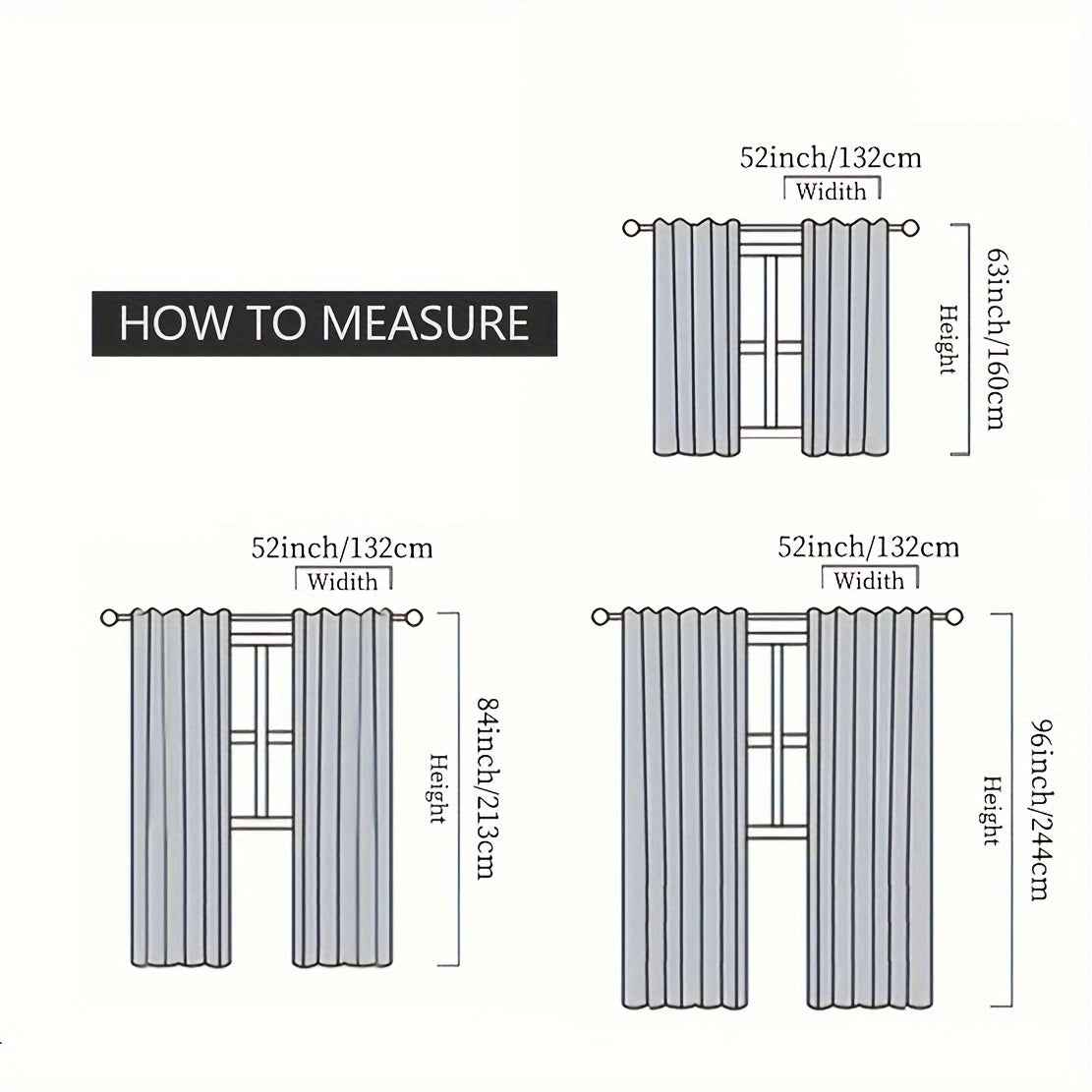 2 See Bohemian Black Geometric Tassel Kitchen Curtains, Black Modern Farmhouse Window Curtains for Bedroom, Living Room, Bathroom, Office - Polyester, Rod Pocket, Light Filtering, Washable