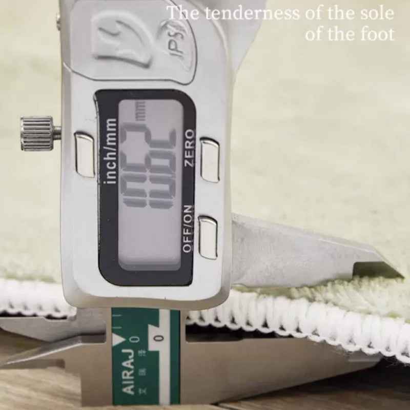 Luxurious Cream and Green Striped Area Mat - 1000g/m², 10mm, Machine Washable, Irregular Shape for Living Room, Bedroom, or Office Decor, Rugs for Living Room