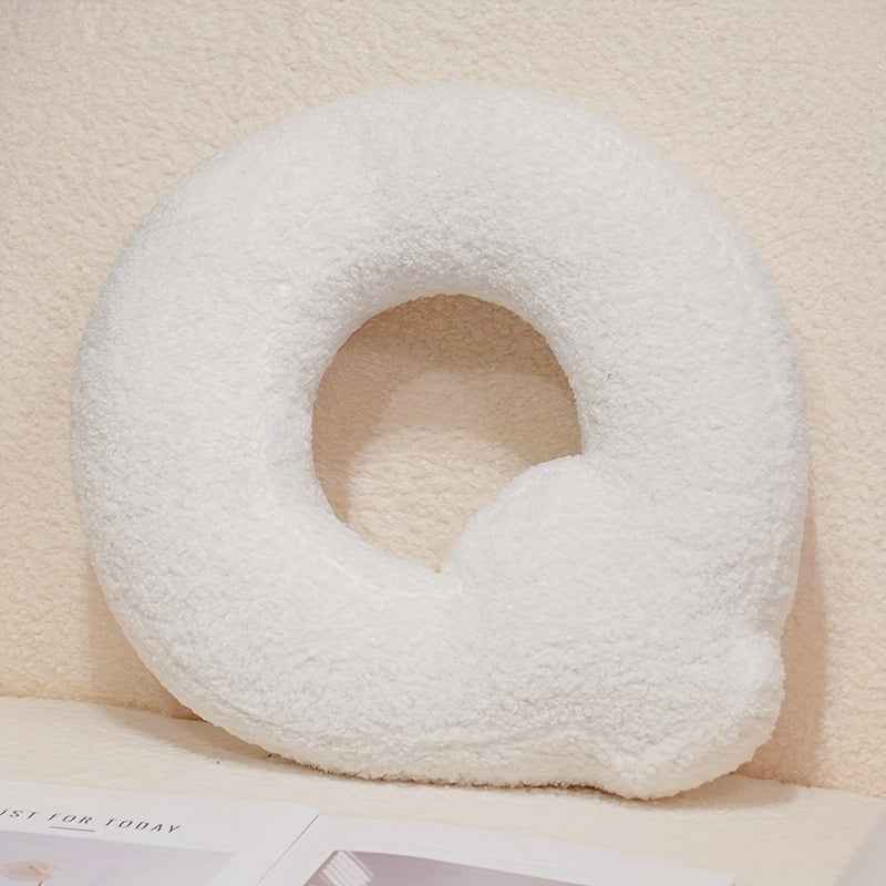 White Creative DIY Letter Throw Pillow Combine the Letters You want Freely Soft Throw Pillows Sofa Cushion Good Home Decoration Items Dress up as You Want A Creative and Wonderful Item for A Festival or Birthday Halloween And