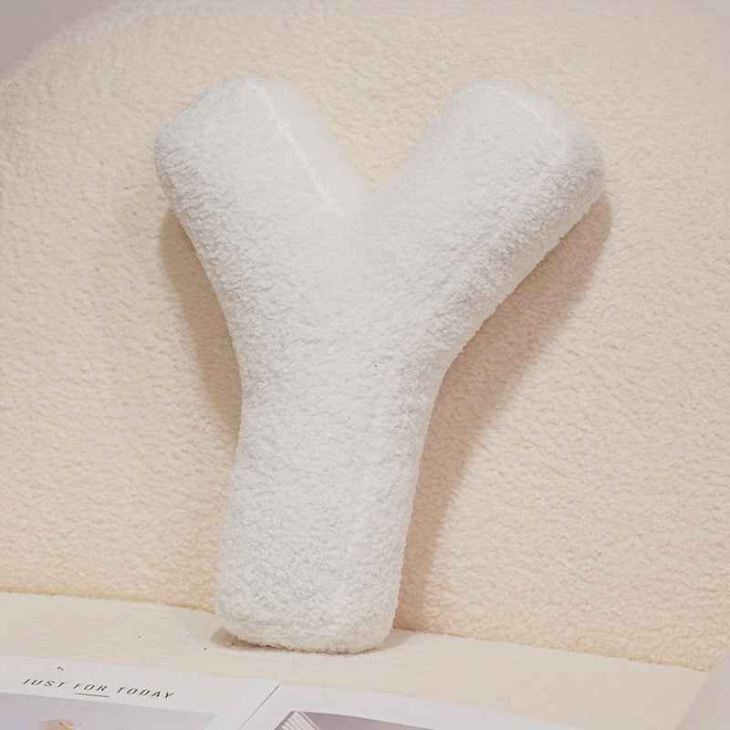 White Creative DIY Letter Throw Pillow Combine the Letters You want Freely Soft Throw Pillows Sofa Cushion Good Home Decoration Items Dress up as You Want A Creative and Wonderful Item for A Festival or Birthday Halloween And