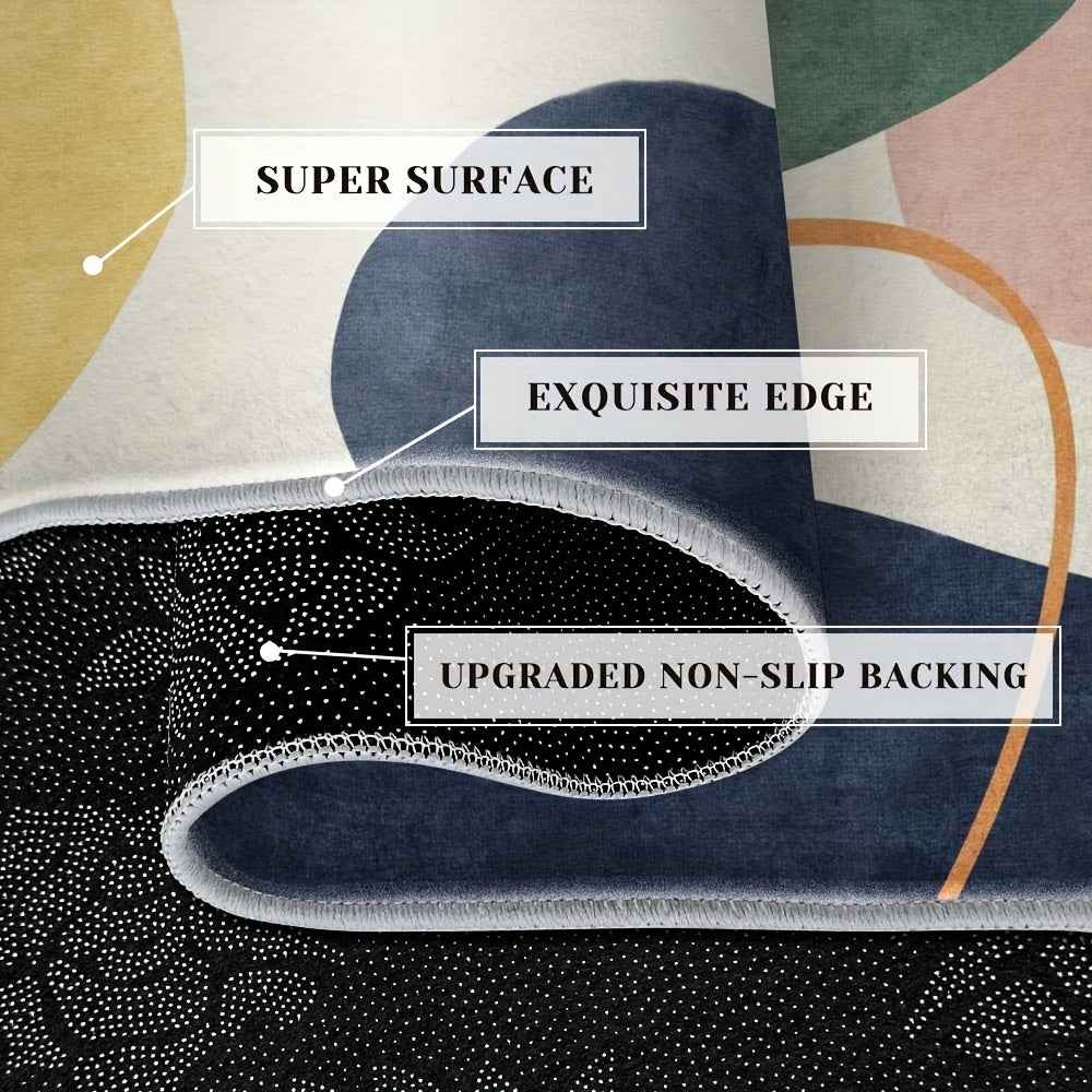 Velvet 850g/sqm Simple Fashion Home Mat Trendy Choice Suitable for Various Home Styles Come Create Stylish Homes Multiple Sizes Available Low Pile Floor Anti-Slip Easier Washable Modern Mat Soft Luxury Full Matching Decor Sty