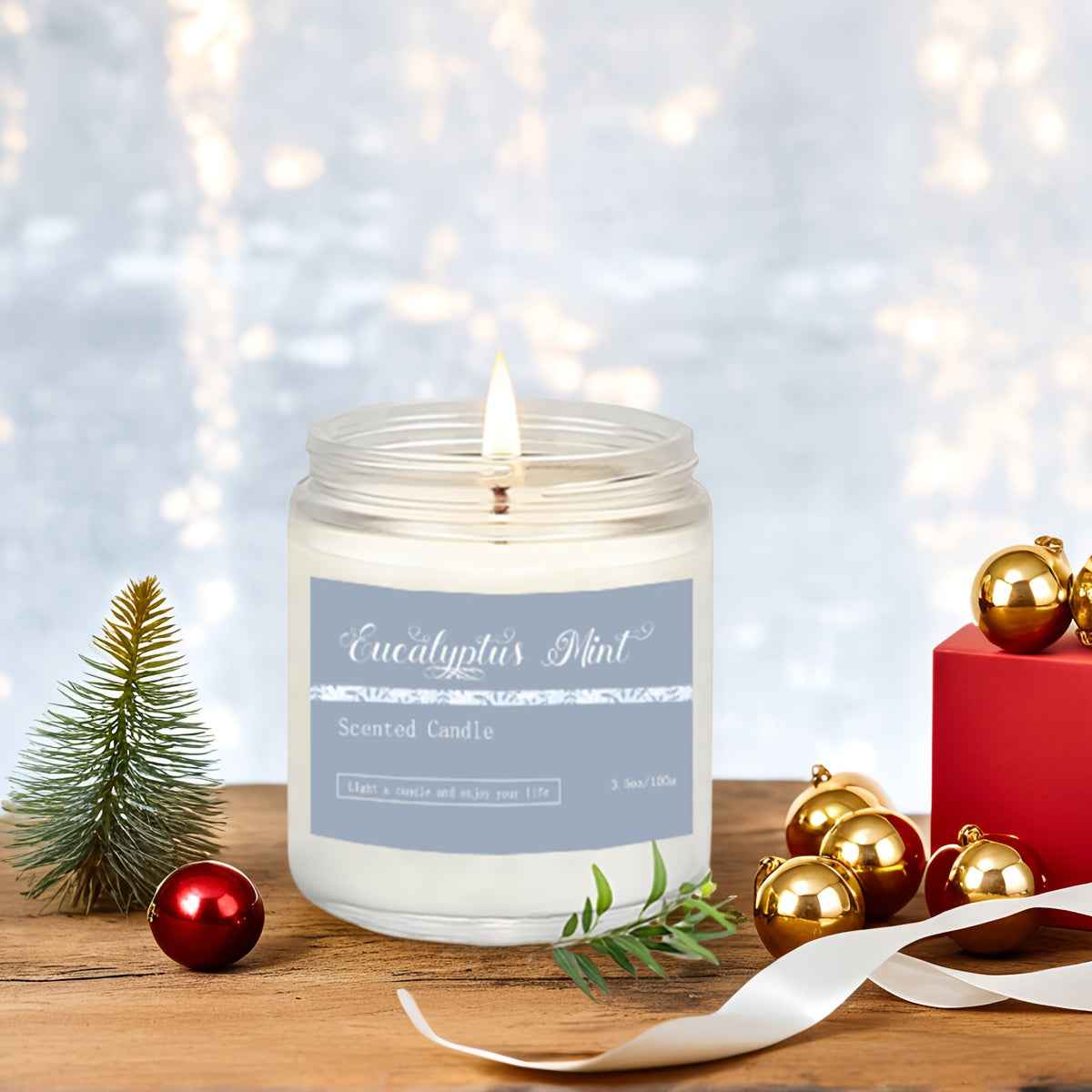 1pc/6pcs Home Fragrance Candle Gift Set, Lavender Candle, 37.8oz 300-Hour Long-Lasting Candle, Birthday, Valentine'S Day, Christmas, Anniversary Present