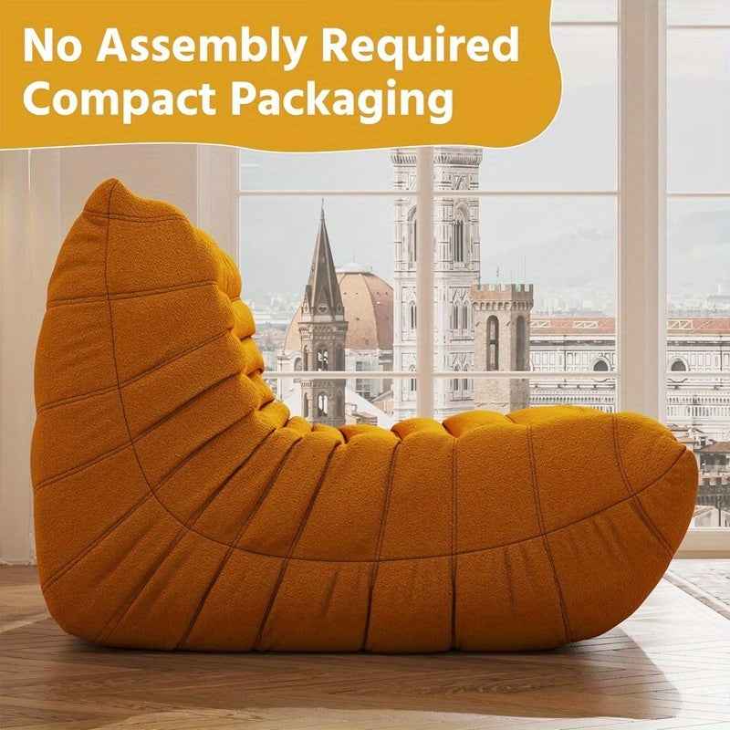 Adult Lazy Sofa, Memory Foam Sofa, Floor Chair, Soft and Comfortable Lazy Sofa, Suitable for Bedroom, Living Room, Office, Study, Cozy Seating, Multipurpose Chair, Spacesaving Design, Soft Seating, Easy Maintenance, Comfortab