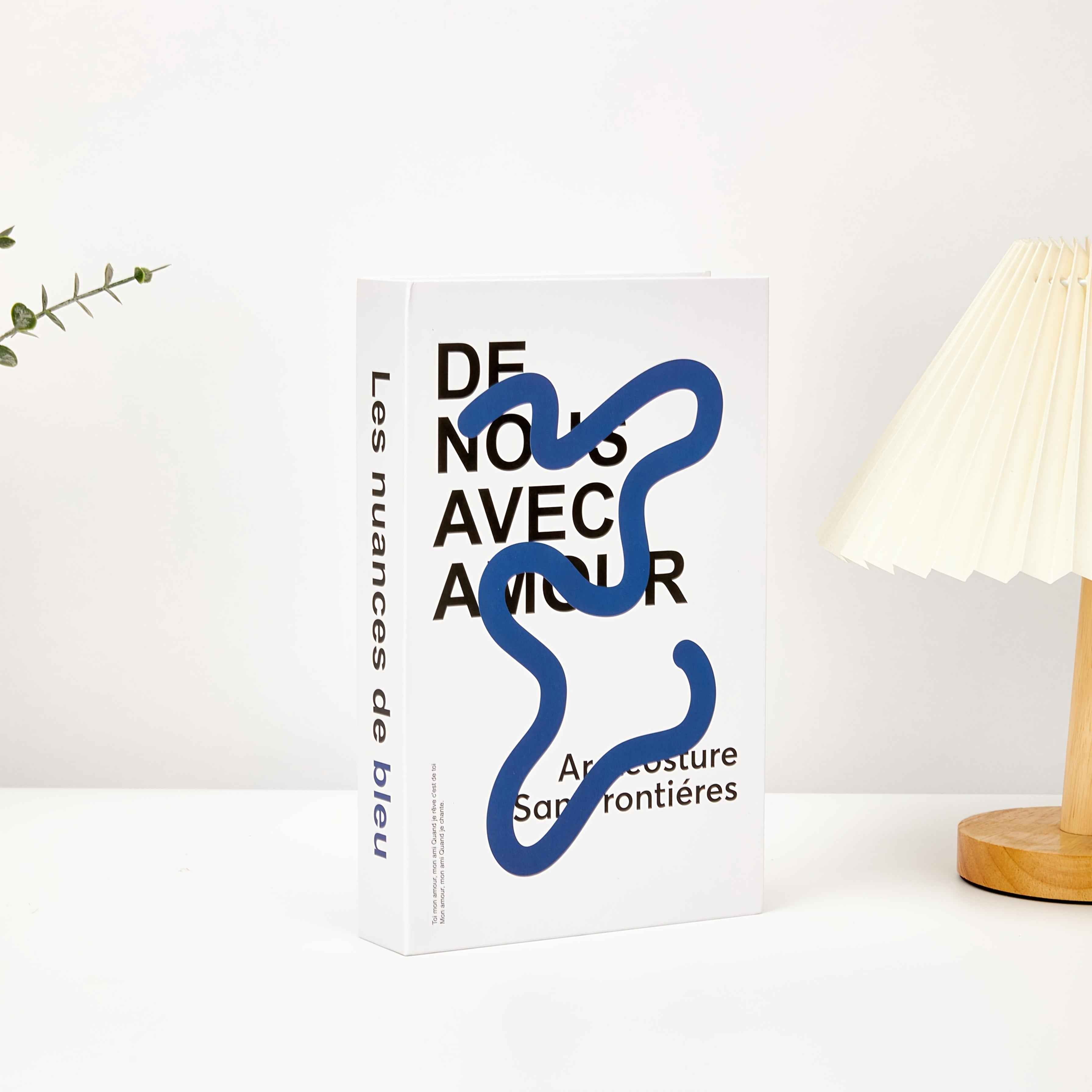 3pcs Bookshelf Decor Set, Office Decorative Fake Books, Stackable Paperback Faux Books, Photo Background Wall Props