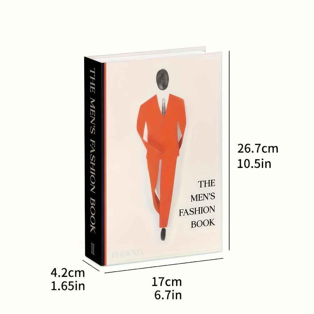 3pcs Classic Style Decorative Bookends Set - Faux Hardcover Book Props for Home, Office, Hotel & Wedding Decor, Paper Material, Ideal for Christmas, Halloween, Easter, Hanukkah, Thanksgiving Decorations