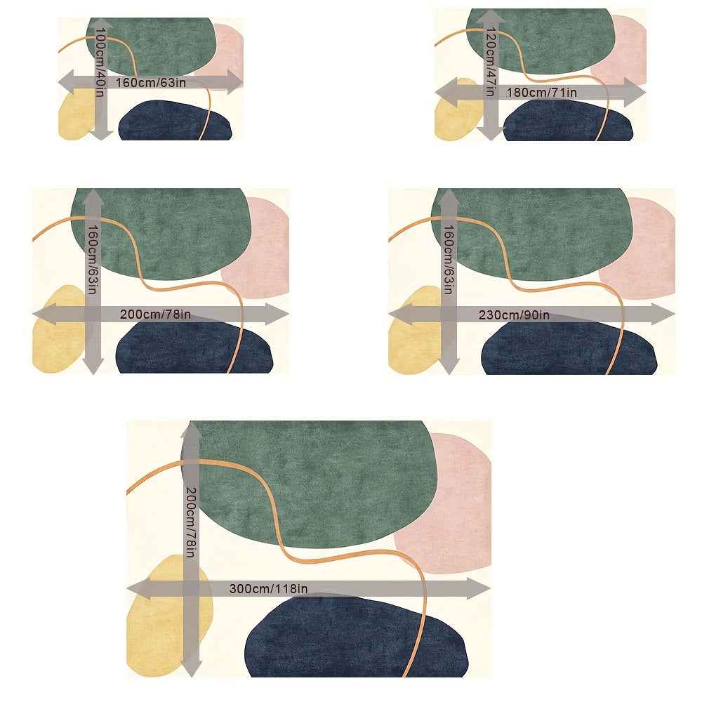 Velvet 850g/sqm Simple Fashion Home Mat Trendy Choice Suitable for Various Home Styles Come Create Stylish Homes Multiple Sizes Available Low Pile Floor Anti-Slip Easier Washable Modern Mat Soft Luxury Full Matching Decor Sty