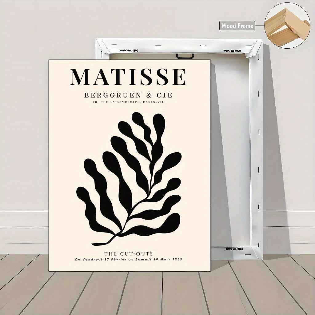 2D Flat, 3pcs Set Painting, Framed Canvas Posters for Home & Office Decor, Sage Green Wall Art, Bauhaus Poster, Modern Wall Art, Leaf Print, Minimalist Style, Abstract Art Décor, Line Art, Café, Living Room and Dorm Wall De