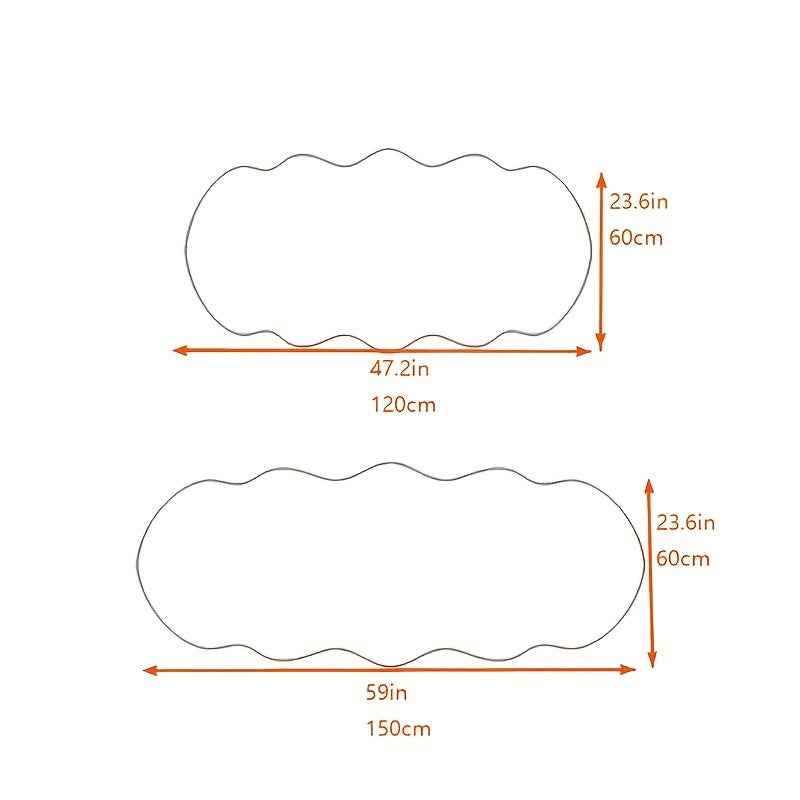 Soft Plush Area Mat - Machine Washable Non-Slip Floor Mat, Beige/ Modern Bedroom, Living Room, Office Decor - Easy-Clean Mat for Home & Commercial Spaces, Rugs for Living Room, Bedroom Rugs, Floor Mats And Rugs, Mat for Bedro