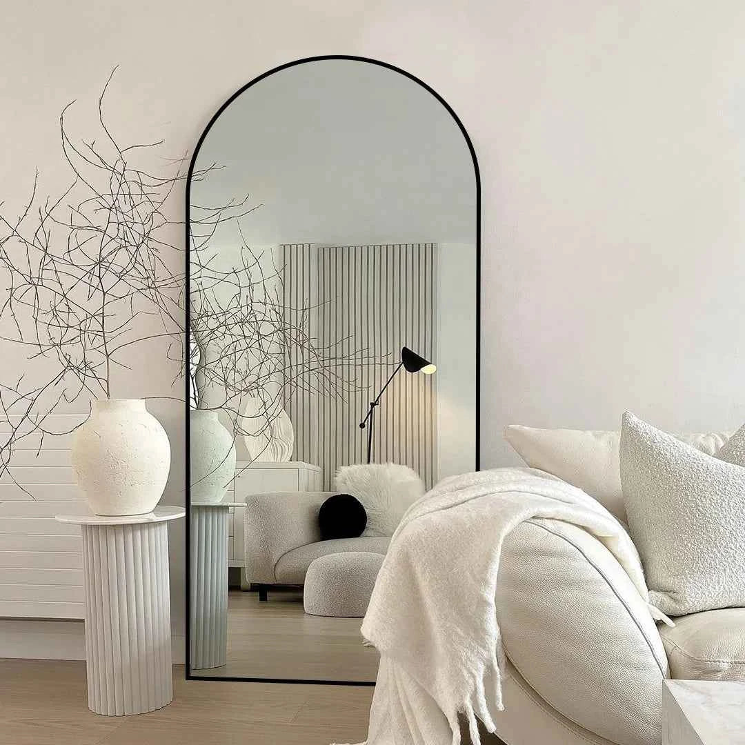 Modern European extra Large Arch Full Body Length Floor Mirror
