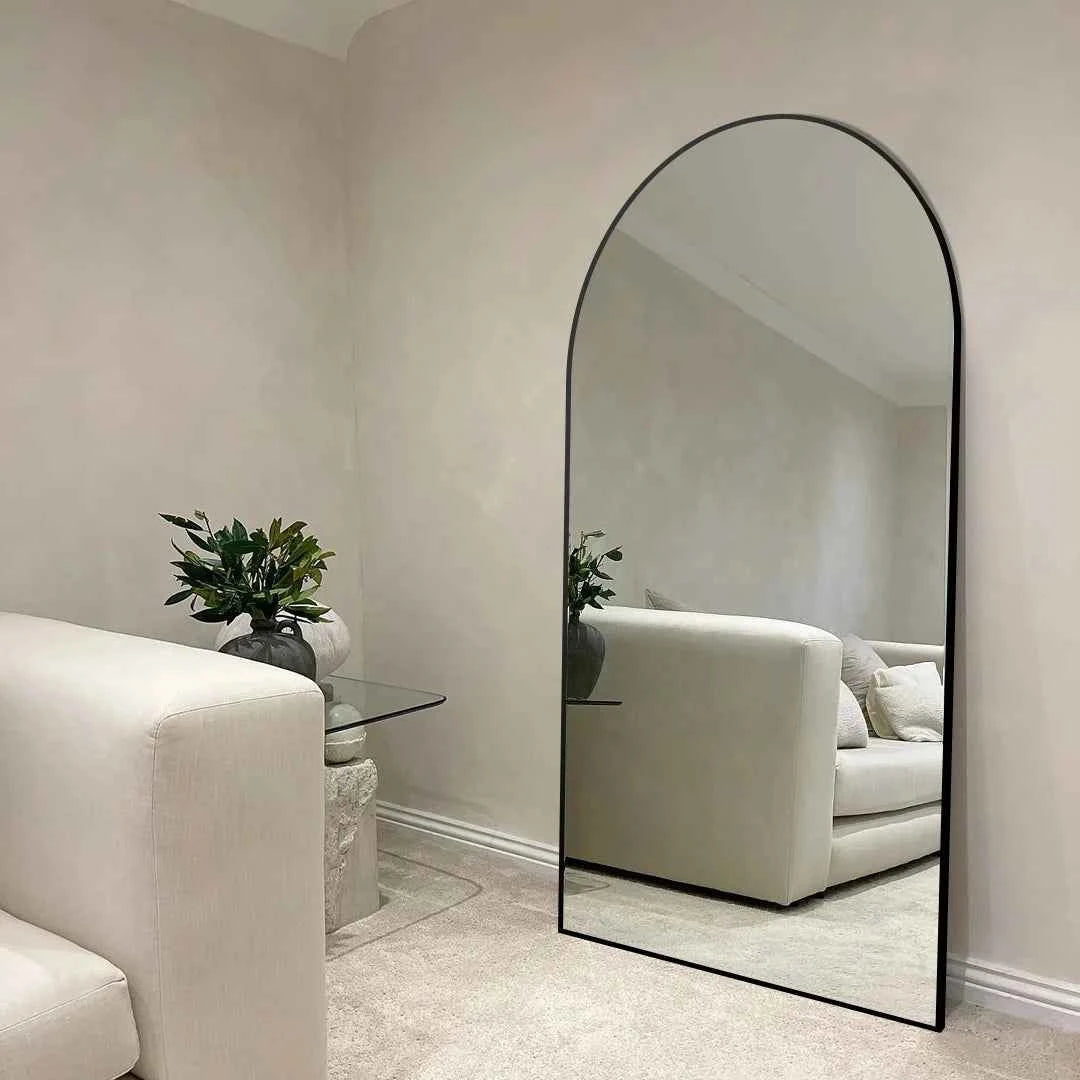 Modern European extra Large Arch Full Body Length Floor Mirror