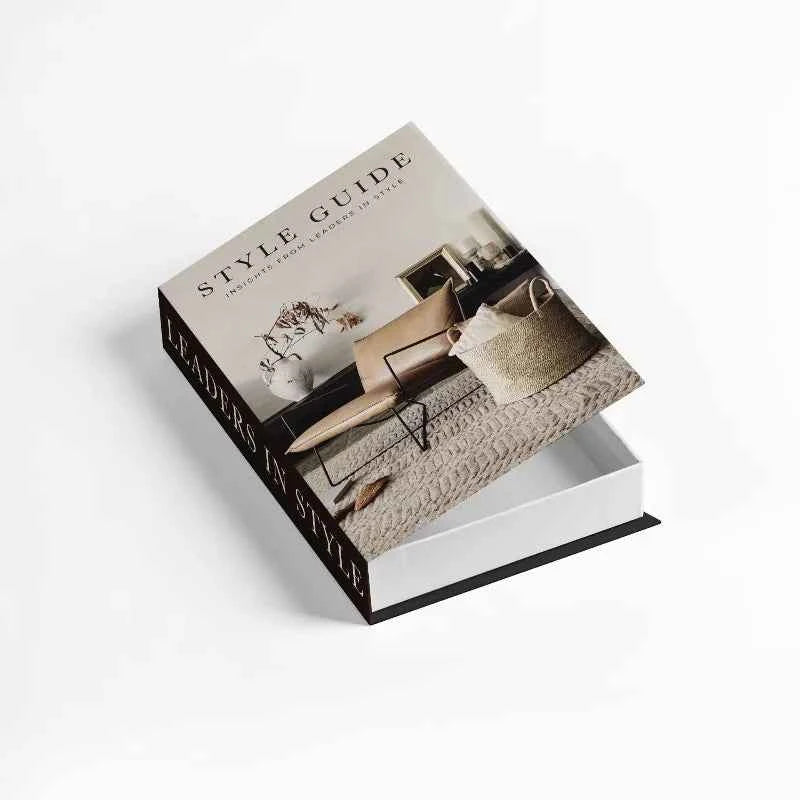 Fashion Art Openable Fake Books for Decoration Storage Box New Hotle Decorative Book for Living Room Simulation Books Home Decor