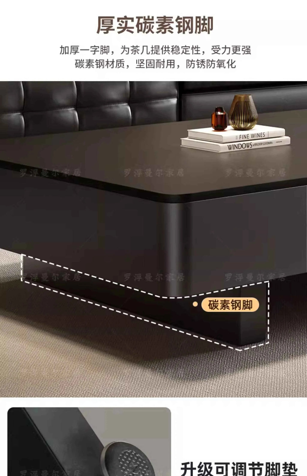 Unique Creative Coffee Table Living Room Service Writing Aesthetic Decoration Side Table Modern Couchtisch Ornaments Home Decor