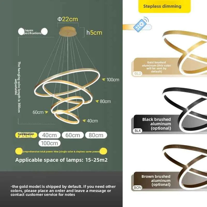 Luxury Large Pendant Lamp, Creative Design Chandelier for Loft, Duplex, Hotel Lobby, Living Room Decor