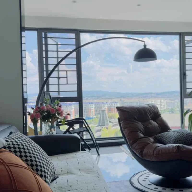 Italian Floor Lamp Modern Living Room Sofa Side Standing Lights Creative Fishing Light LED Home Decoration Bedroom Bedside Light