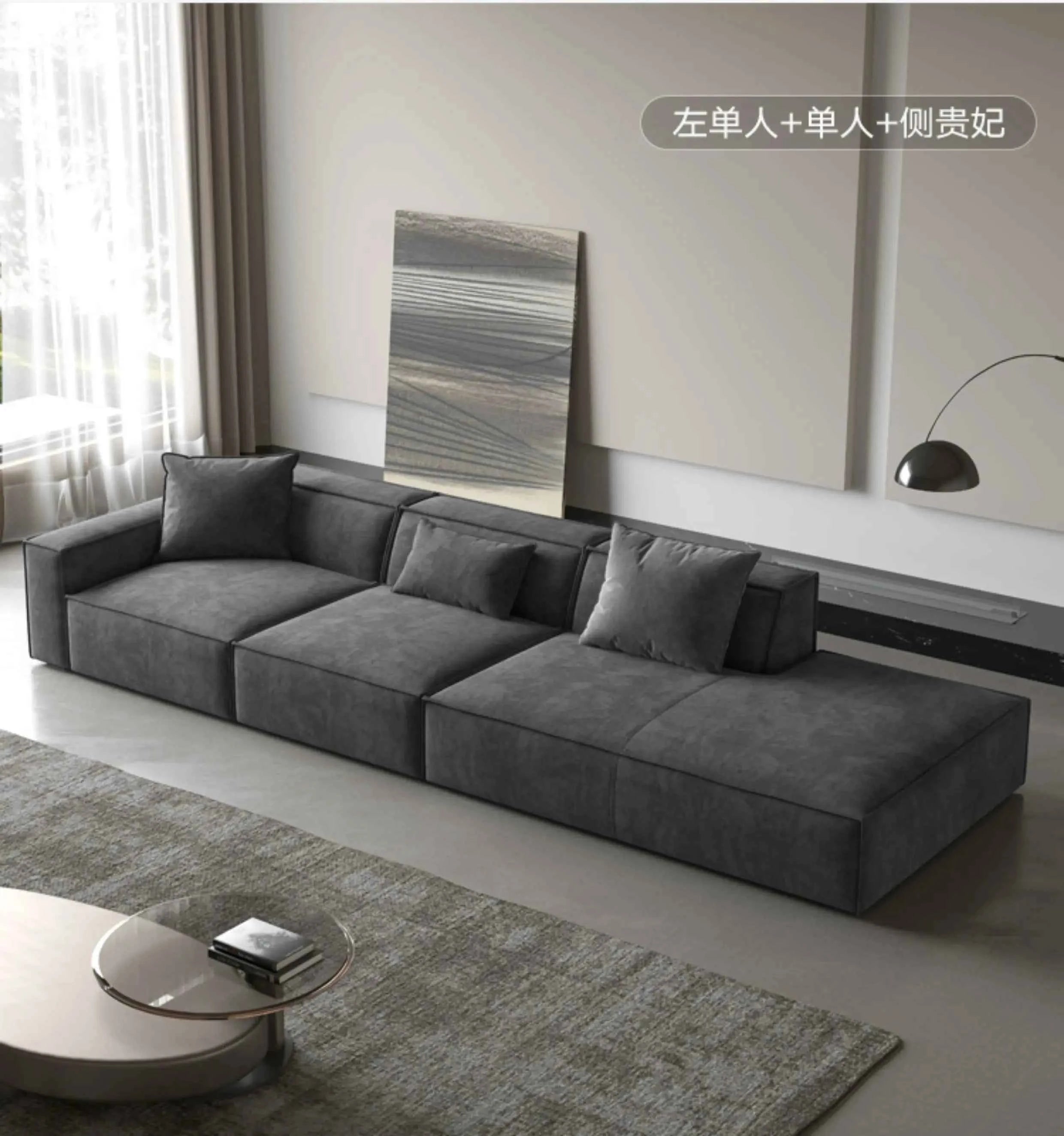 European Sectional Sofas Minimalist Chairs Single Design Living Room Sofa 2 Seater Elegant Muebles Para El Hogar Furnitures