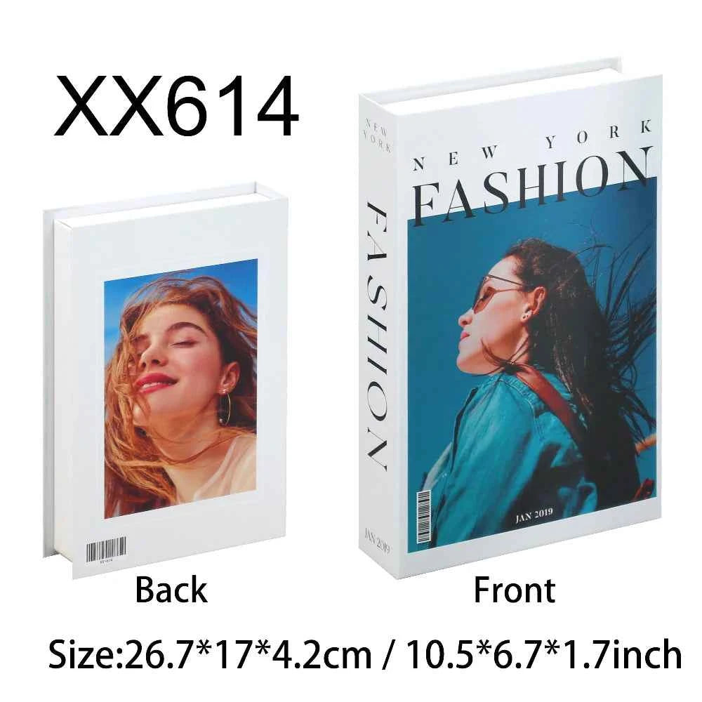 Living Room Decoration Fake Book Home Hotel Decorative Books Bookcase Prop Books Shelf Ornaments Coffee Table Books Box