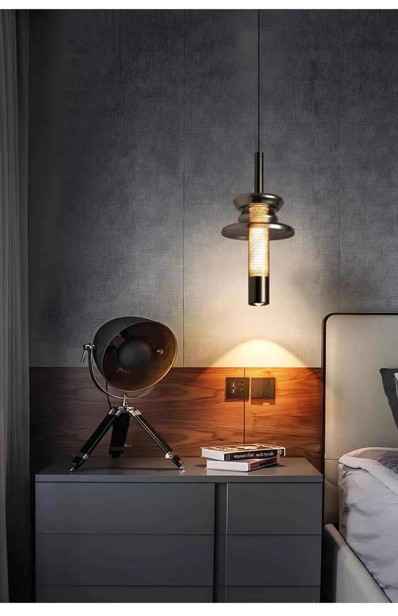 Minimalist LED Suspended Pendant Lamps for Dinning Room Kitchen Adjustable line Chandelier Lighting Fixtures for Restaurant