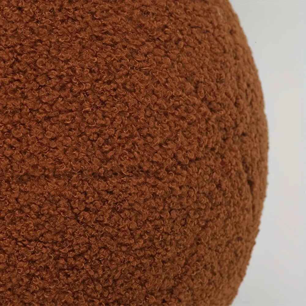 1pc Nordic style Spherical Throw Pillow Soft Cushion withZipper Closure, Fade Resistant,Cotton Filling,Home Decor Festival gifts