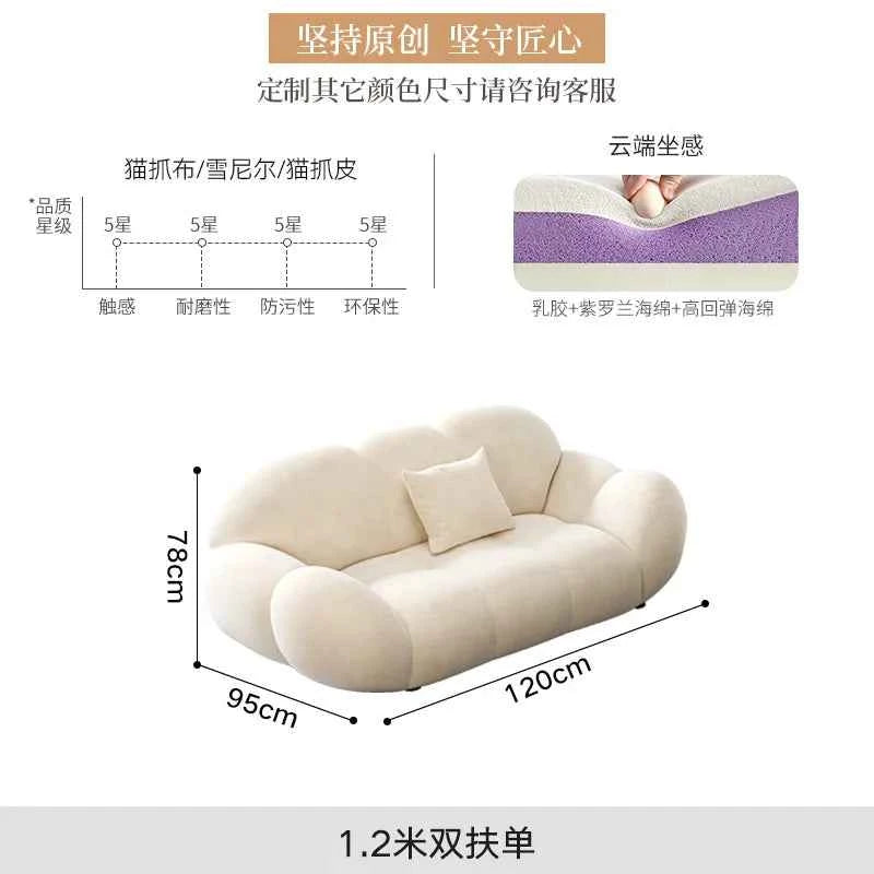 Minimalist Background Sofas Classic Family 2 Seater Relaxing Sofa Sectional Office Muebles Para El Hogar Living Room Furniture
