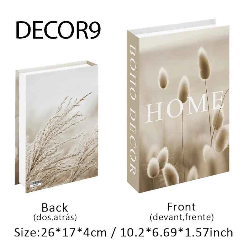 Fashion Fake Books Decoration Home Club Hotel Room Designer Books Coffee Table Books Box Simulation Prop Books Desktop Ornaments