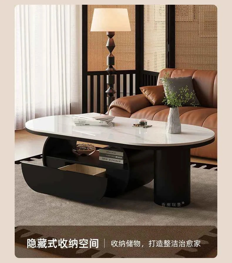 Living Room Decoration Side Table Kitchen Accessories Luxury Nordic Designer Coffee Table Books Couchtisch Salon Furniture