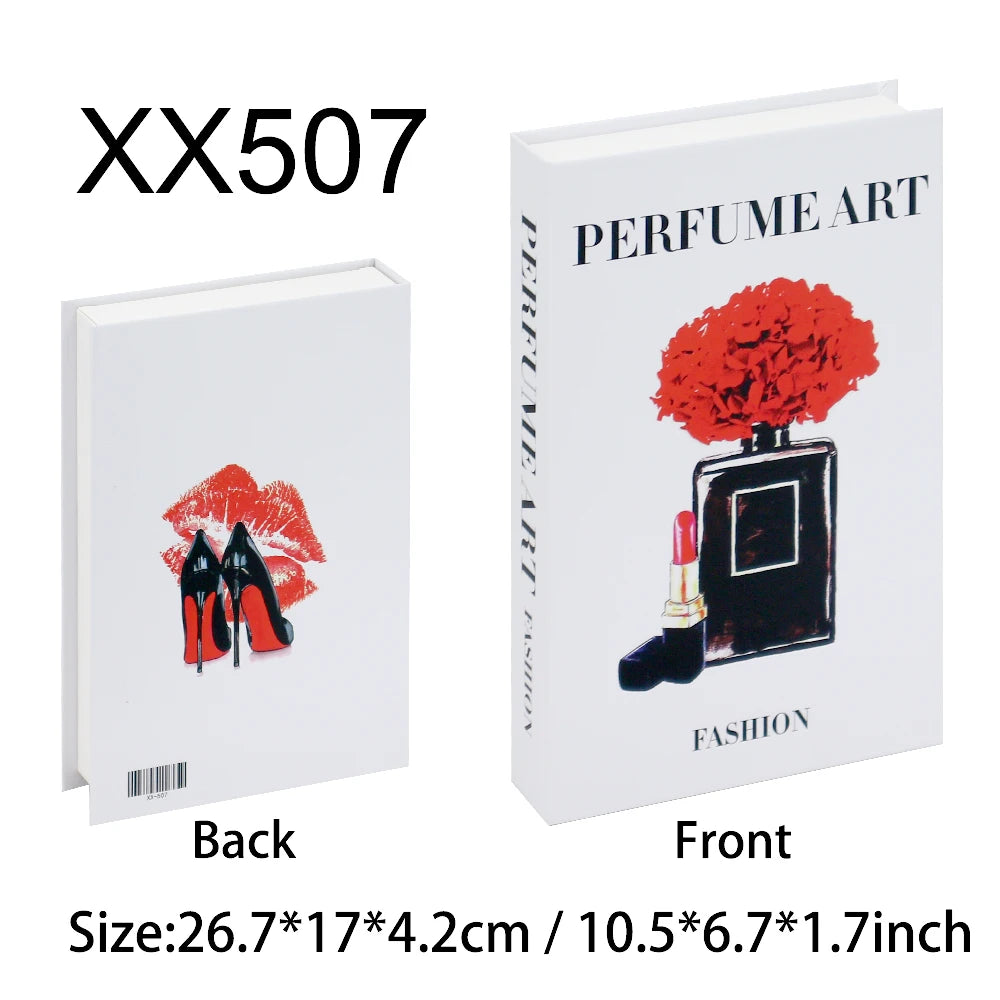 Living Room Decoration Fake Book Home Hotel Decorative Books Bookcase Prop Books Shelf Ornaments Coffee Table Books Box - The Homemakers Hub