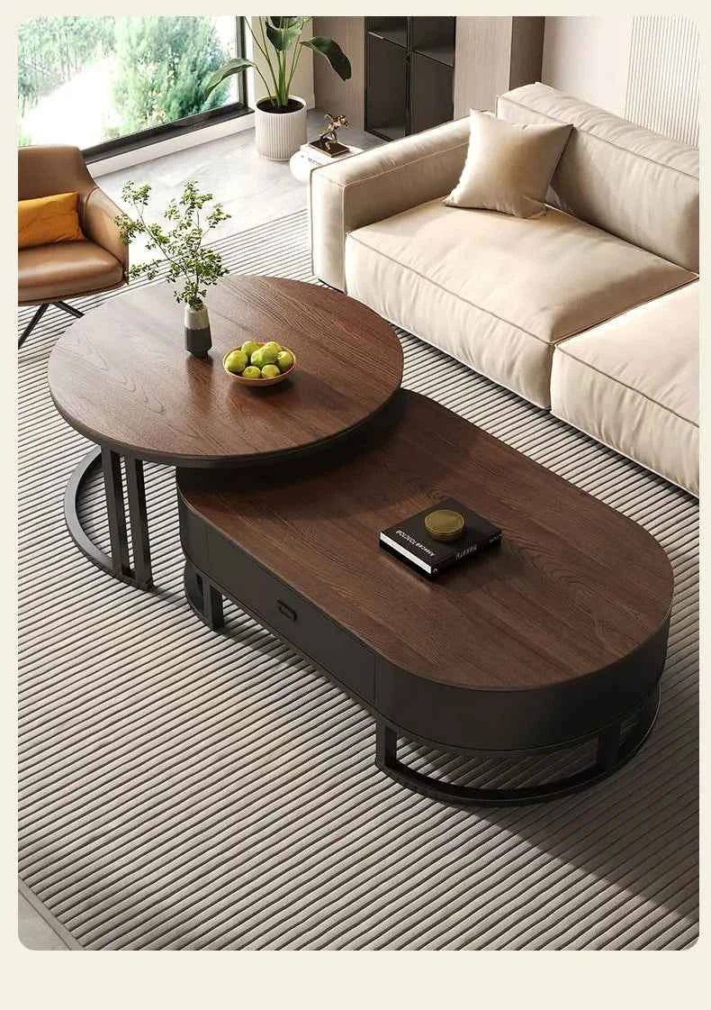 Modern Luxury Coffee Table Nordic Design Storage Coffee Tables Unique Aesthetic Mesa De Centro Sala Living Room Furniture