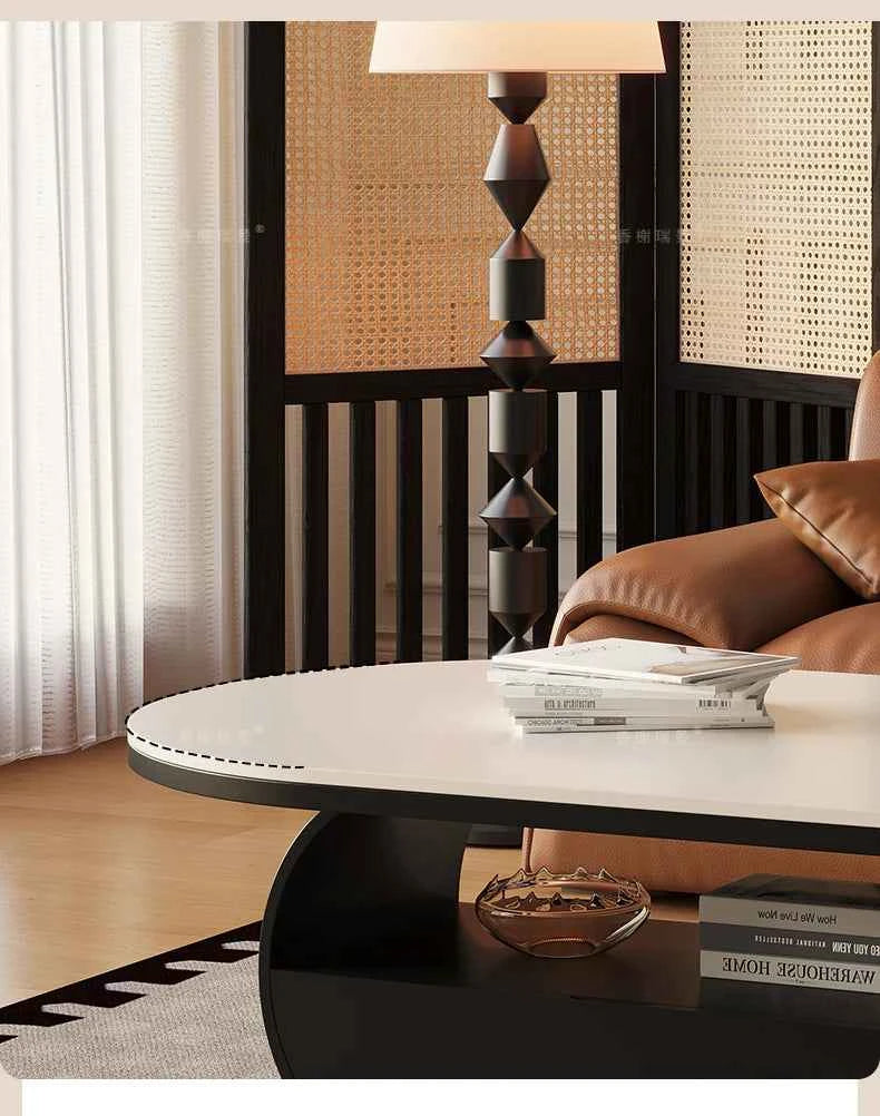 Living Room Decoration Side Table Kitchen Accessories Luxury Nordic Designer Coffee Table Books Couchtisch Salon Furniture