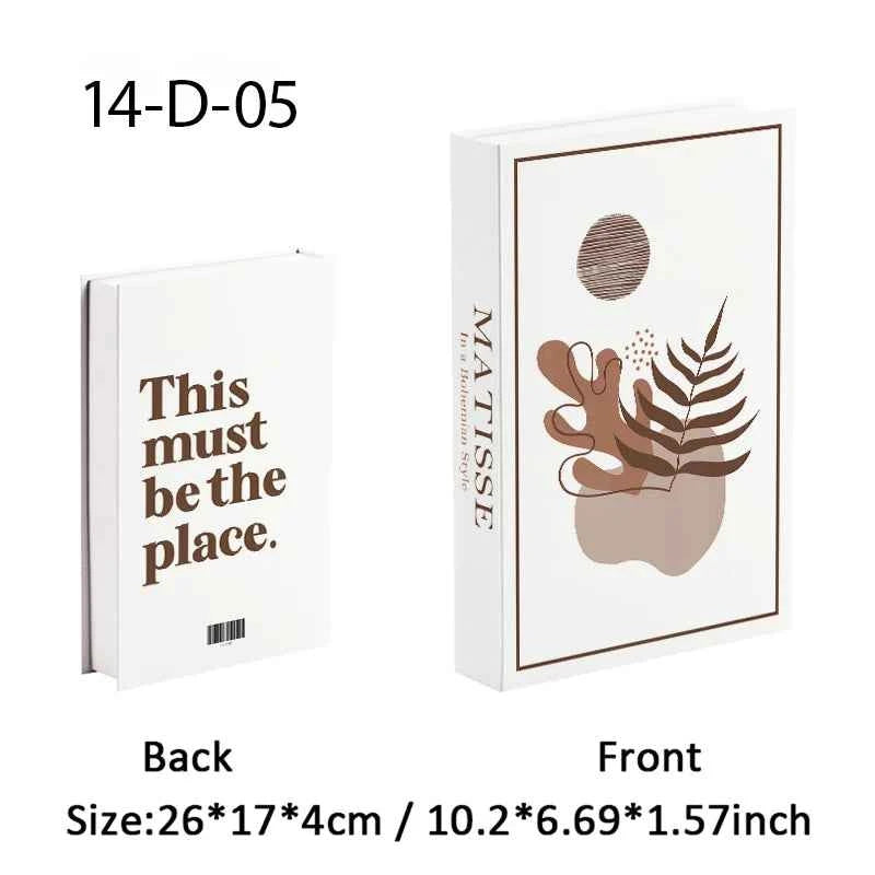 Matisse Fake Books For Decoration Luxury Decorative Books Box Abstract Coffee Table Bookshelf Bedroom Home Decor Picasso Bauhaus