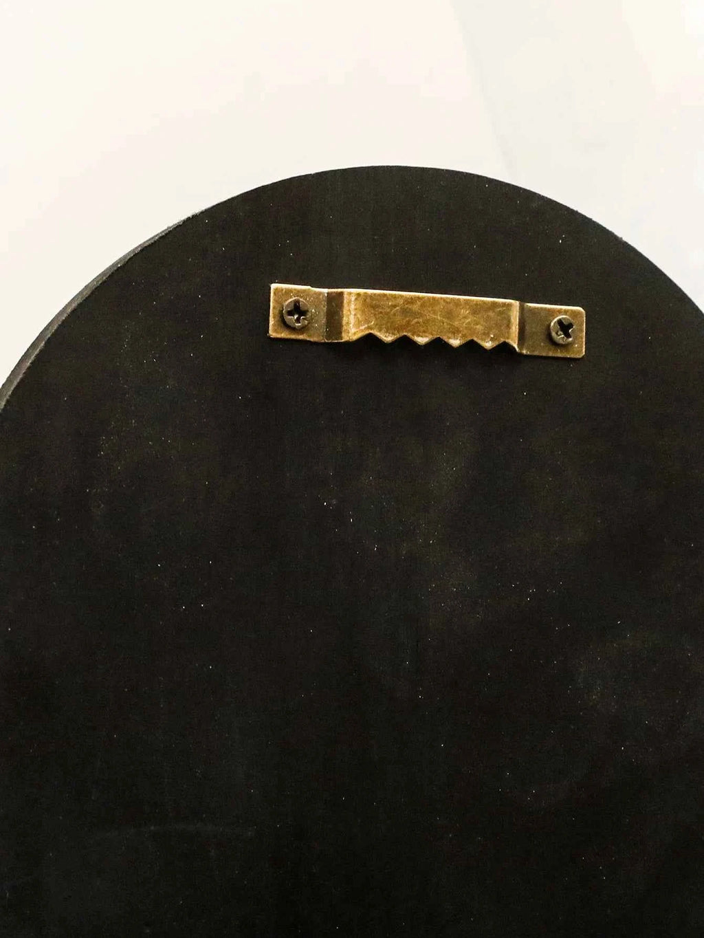 Black Arched Wall Shelves Modern Geometric Design Wall Mirror Home Decorative Wall-Mounted Mirror for Living Room & Bedroom Gift