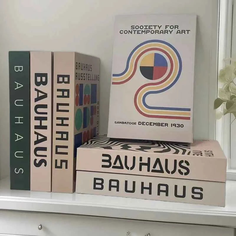 Matisse Fake Books For Decoration Luxury Decorative Books Box Abstract Coffee Table Bookshelf Bedroom Home Decor Picasso Bauhaus