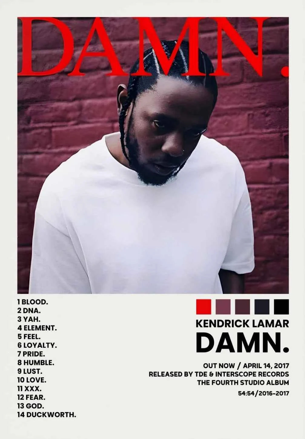 Hip Hop Rap Star Drake Eminem Music Album Covers Poster Print Canvas Painting Wall Art Picture Bedroom Living Room Home Decor