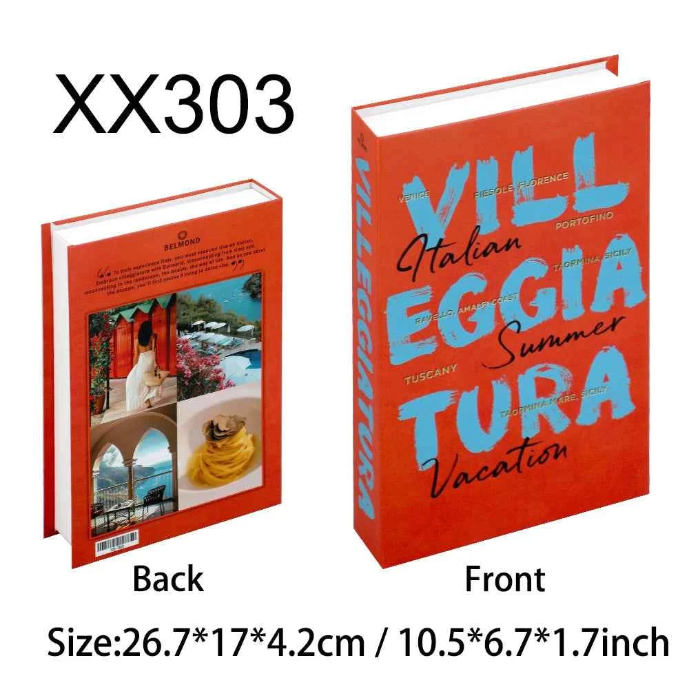 Living Room Decoration Fake Book Home Hotel Decorative Books Bookcase Prop Books Shelf Ornaments Coffee Table Books Box