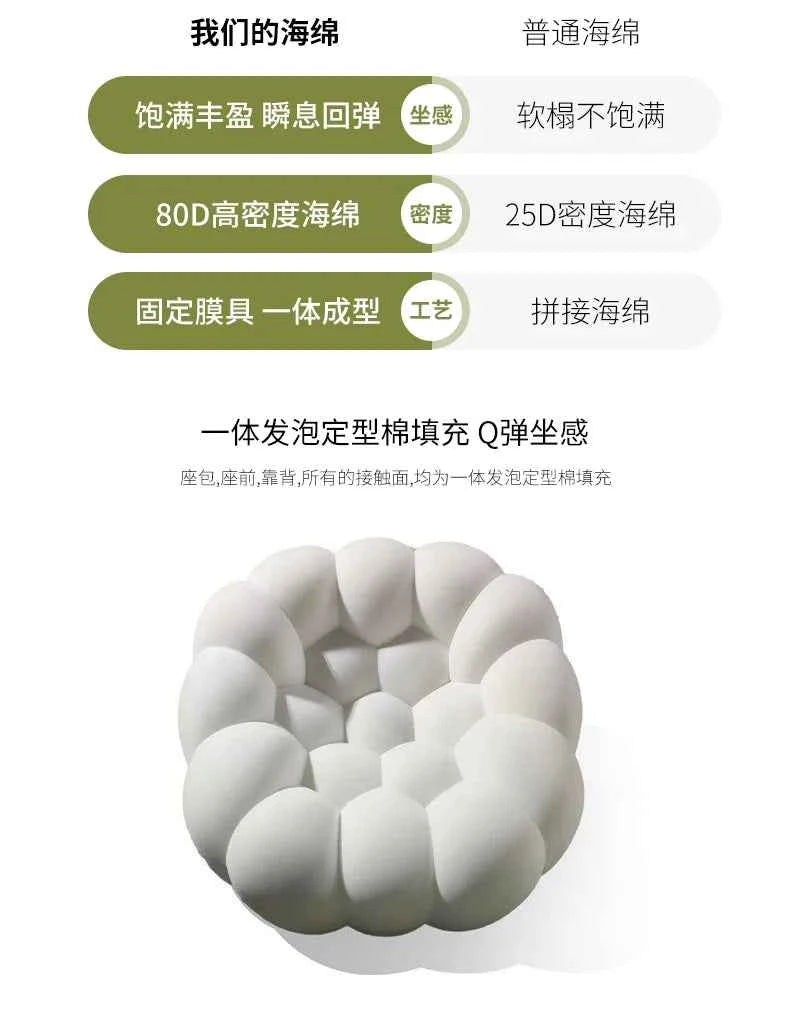 Lazy Recliner Living Room Chairs Relax Sofa Throne Comfortable Designer Reading Chairs Balcony Garden Sillon Library Furniture