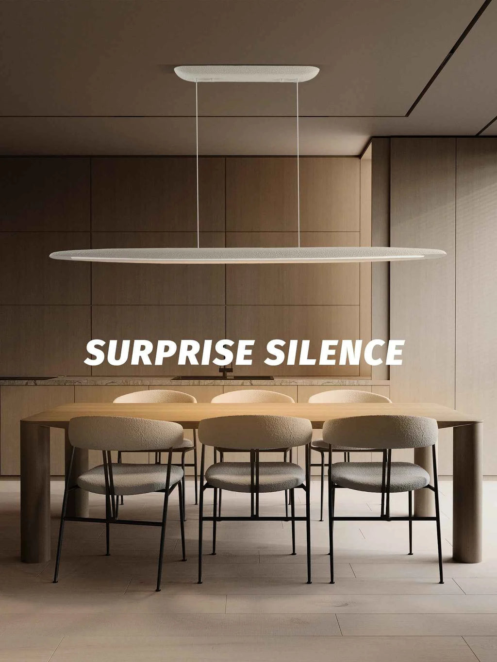 Modern Simple Strip Restaurant LED Ceiling Chandelier Nordic Wabi Sabi Home Interior Decor Bar Pendant Lamp Living Room Light