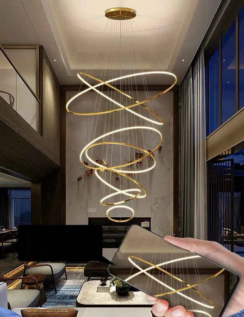 Nordic Home Decor LED Pendant Lamp Dining Room Lights Indoor Lighting Ceiling Lamp Hanging Light Chandelier Lamps Living Room