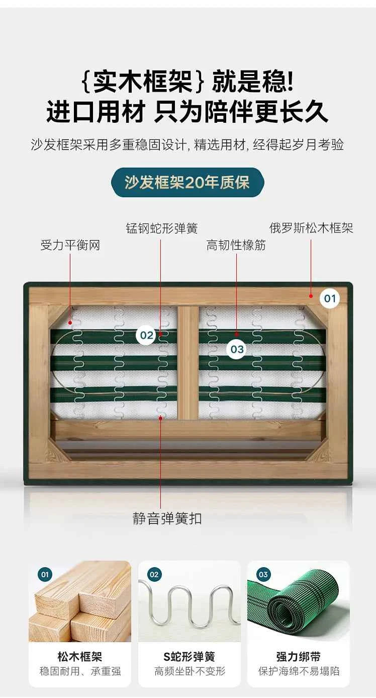 Minimalist Background Sofas Classic Family 2 Seater Relaxing Sofa Sectional Office Muebles Para El Hogar Living Room Furniture