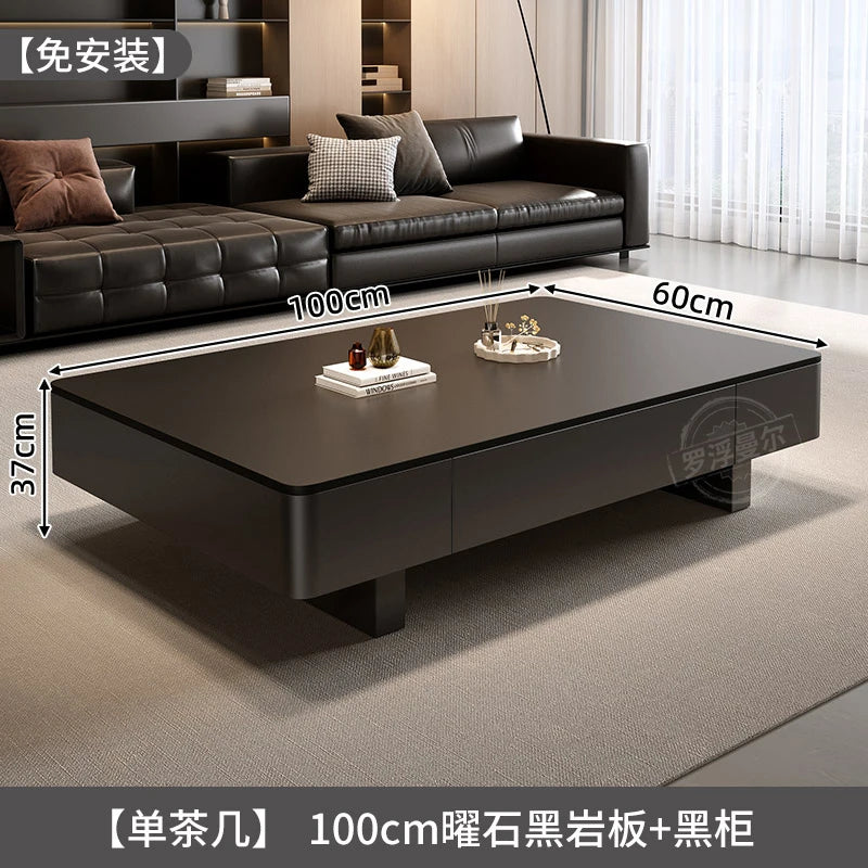 Unique Creative Coffee Table Living Room Service Writing Aesthetic Decoration Side Table Modern Couchtisch Ornaments Home Decor