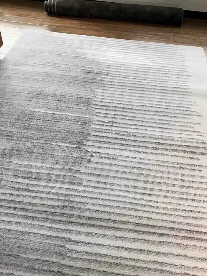 Modern Simple Living Room Decoration Carpet Large Area Soft Lounge Rug Gray Nordic Rugs for Bedroom Washable Anti-slip Floor Mat