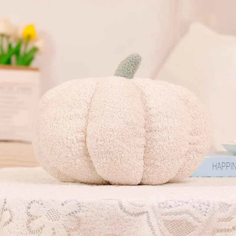 Thanksgiving Pumpkin Pillow, 3D Pumpkin Shaped Pillow Plush Pillow Decorative Pumpkin Throw Pillows for Autumn Fall Bedroom Sofa