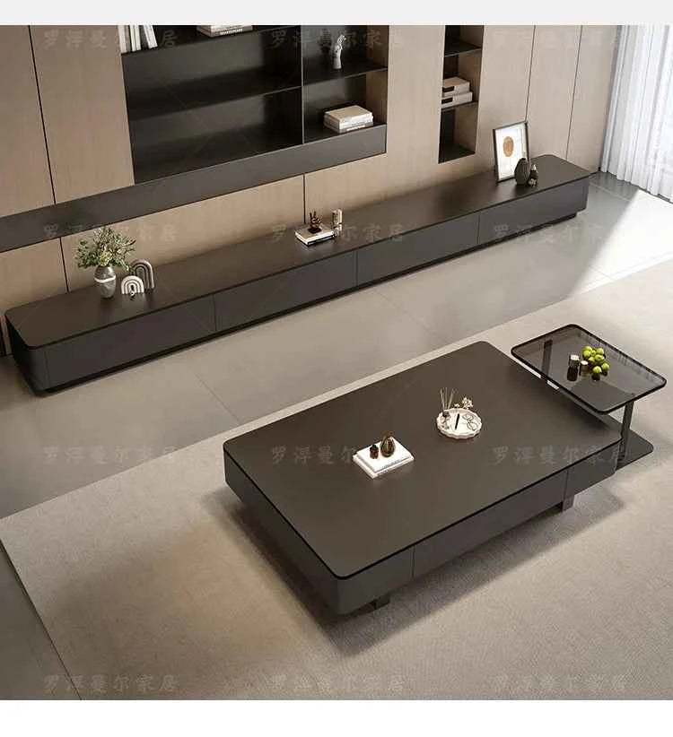 Unique Creative Coffee Table Living Room Service Writing Aesthetic Decoration Side Table Modern Couchtisch Ornaments Home Decor