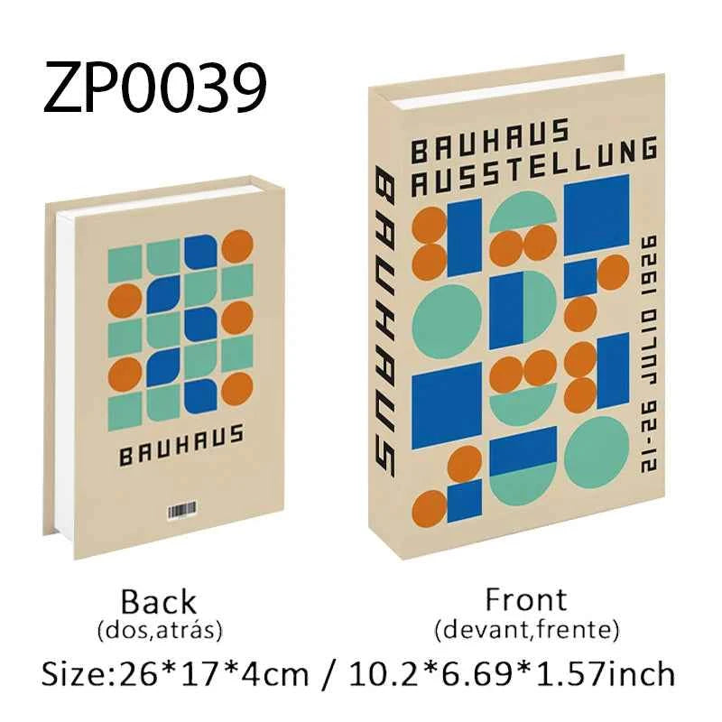 Matisse Fake Books For Decoration Luxury Decorative Books Box Abstract Coffee Table Bookshelf Bedroom Home Decor Picasso Bauhaus