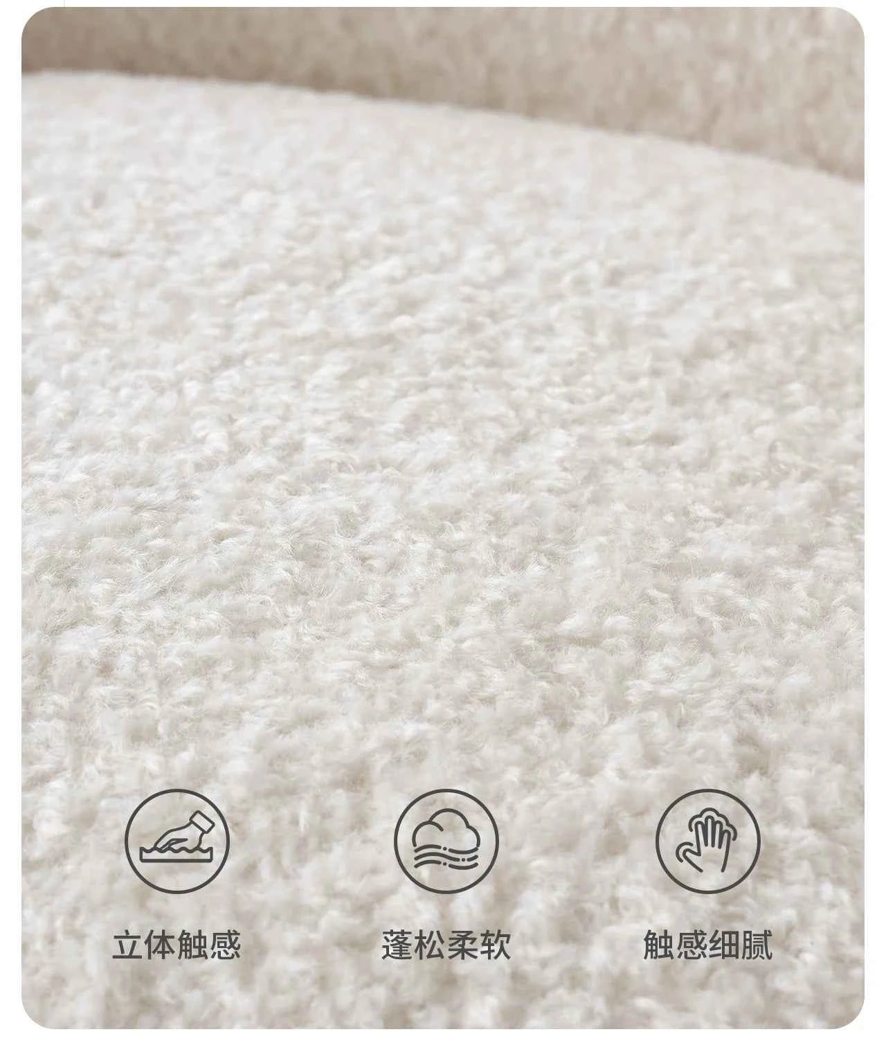 Lazy Lounge Sofa Chair - Modern Luxury Recliner for Living Room, Ergonomic Comfortable Vanity Furniture