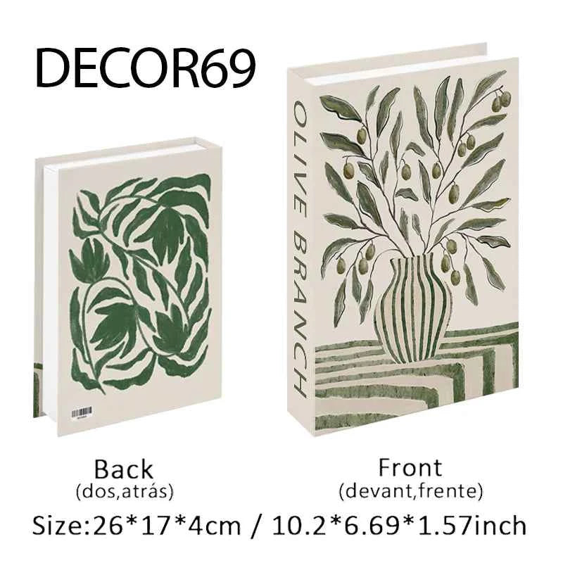 Fashion Fake Books Decoration Home Club Hotel Room Designer Books Coffee Table Books Box Simulation Prop Books Desktop Ornaments