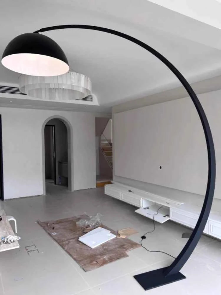 Italian Floor Lamp Modern Living Room Sofa Side Standing Lights Creative Fishing Light LED Home Decoration Bedroom Bedside Light