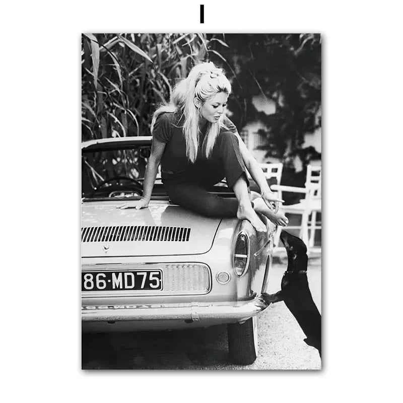 Wall Art Beige White Flower Vintage Abstract Geometry Print Living Room Home Decoration Poster Canvas Painting Wall Pictures