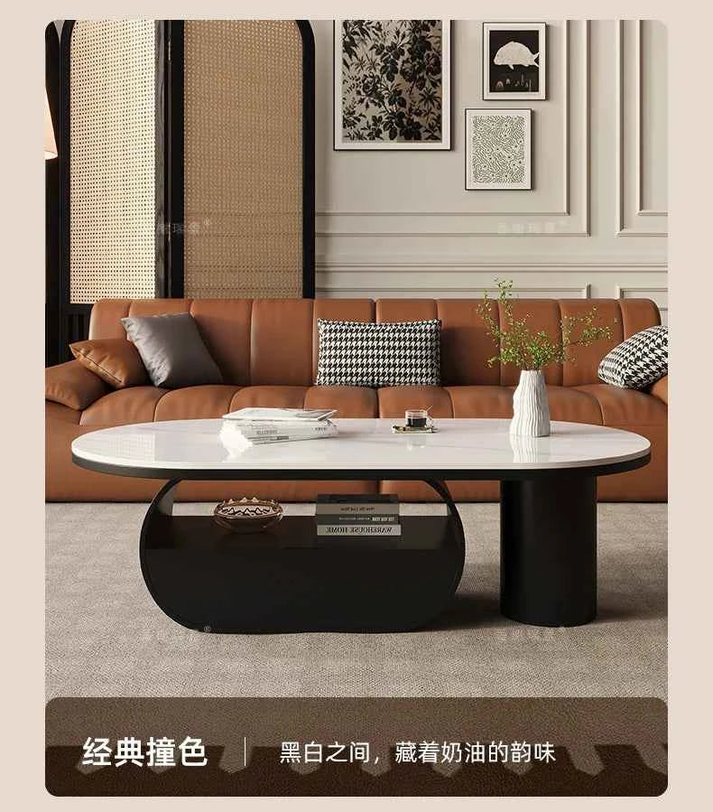 Living Room Decoration Side Table Kitchen Accessories Luxury Nordic Designer Coffee Table Books Couchtisch Salon Furniture