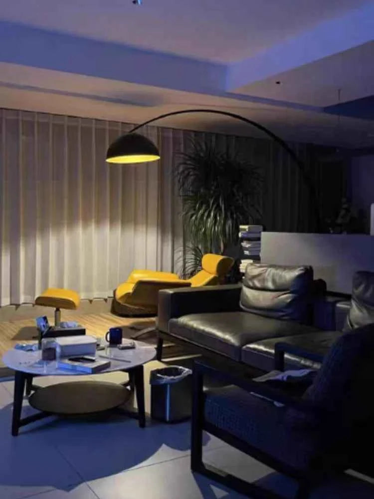 Italian Floor Lamp Modern Living Room Sofa Side Standing Lights Creative Fishing Light LED Home Decoration Bedroom Bedside Light