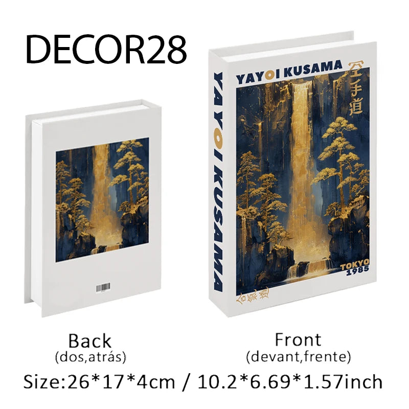 Fashion Fake Books Decoration Home Club Hotel Room Designer Books Coffee Table Books Box Simulation Prop Books Desktop Ornaments - The Homemakers Hub